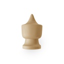 Wimpelset - stok (25 cm) + gouden knoppen